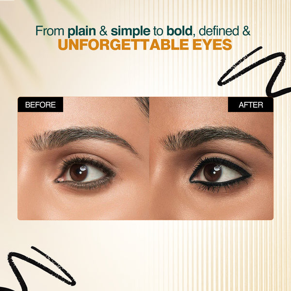Raven Twin Combo - Black Kajal & Eyeliner