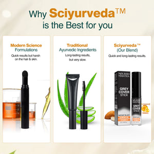 Grey Cover Stick with Almond Oil + Vitamin E