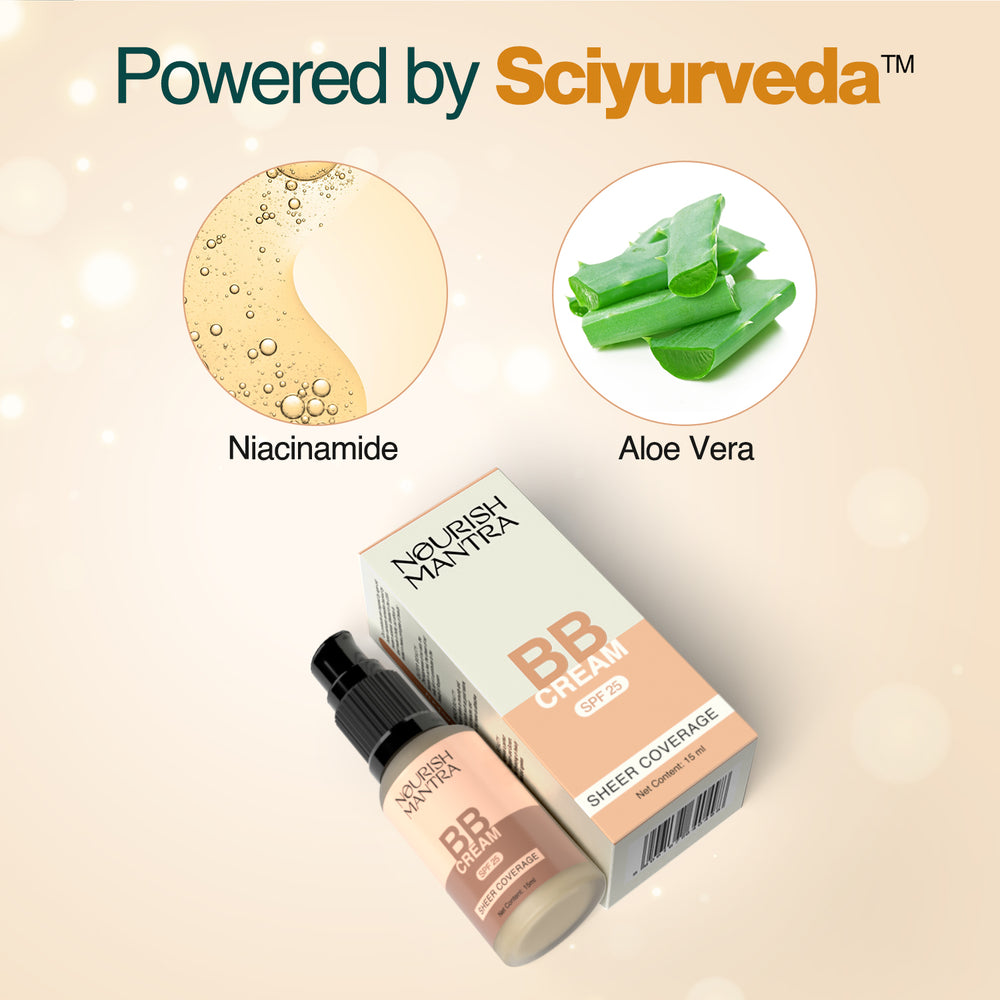 BB Cream Bronze Shade with SPF 25 - (Medium to Dark)